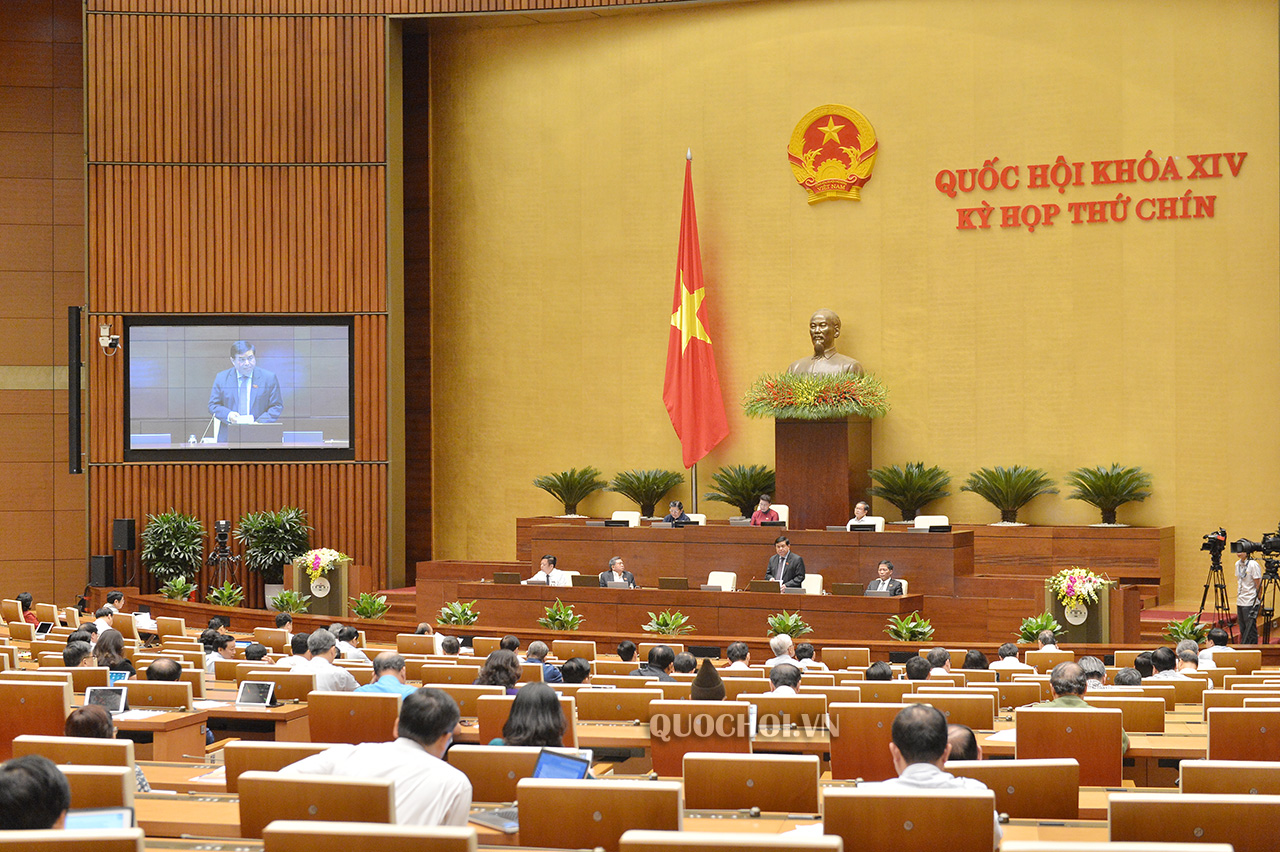 Quốc hội thảo luận trực tuyến việc phê chuẩn Hiệp định Bảo hộ đầu tư giữa một bên là CHXHCN Việt Nam và một bên là Liên minh Châu Âu và các nước thành viên Liên minh Châu Âu (EVIPA)
