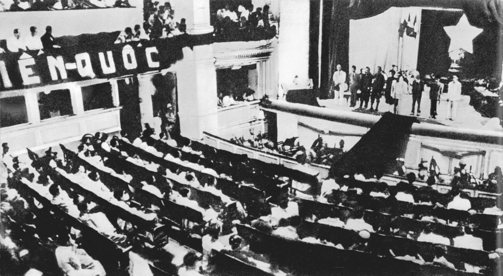 Kỳ họp thứ nhất, Quốc hội khóa I - Quốc hội đầu tiên của nước Việt Nam Dân chủ Cộng hòa sau Tổng tuyển cử ngày 6/1/1946 tại Nhà hát lớn Hà Nội
